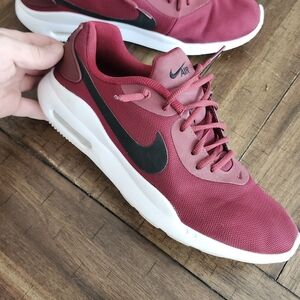 Nike Red and Black Sneakers